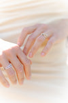 14K Gouden Alma Baguette Diamanten Ring