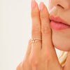 14K Gouden Soulmate Ring met Diamanten