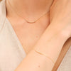 14K Gouden Celebration Halsketting met Diamanten