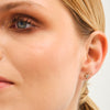 14K Gouden Bloem Diamanten Studs