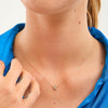 14K Gouden Emily Bloemen Diamanten Halsketting