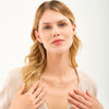 14k Goud Chloe Diamantenset Ketting + Oorbellen