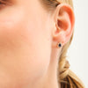 14K Gouden Oceaan Saffier Oorbellen