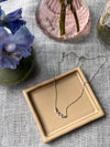 14K Solid Gold Chloe Diamond Necklace