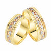 14K Solid Gold Commitment Ring You and Me