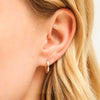 14K Gouden Eva Diamond Huggies