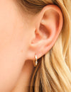 14K Gouden Eva Diamond Huggies