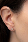 14K Gouden Emily Studs met Diamanten